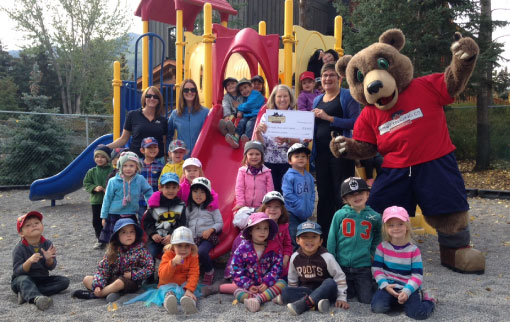 Pauw Supports Banff Child Care